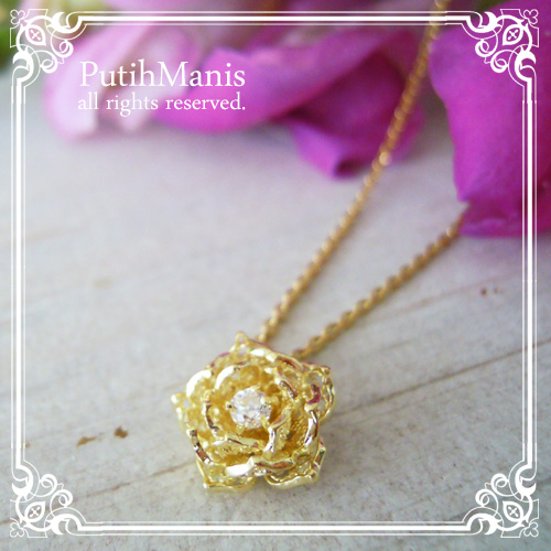 ネックレス,　Necklace, 蓮, ロータス,　lotus,　ニッケルフリー,　金属アレルギー,　銀線細工, フィリグリー,　フィリグラーナ