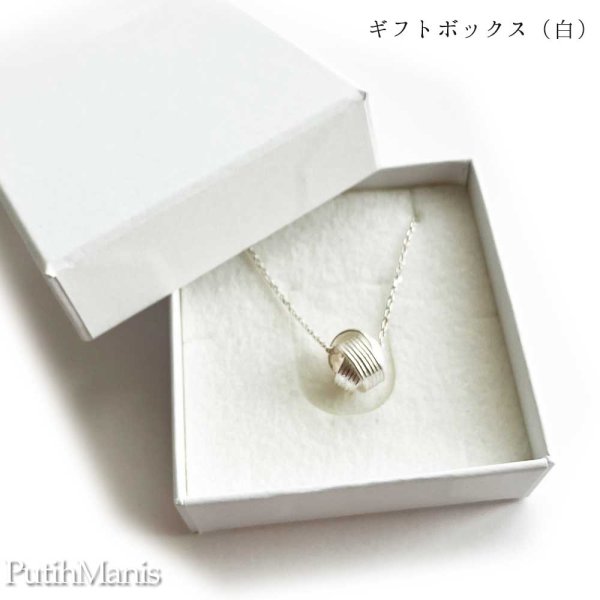 画像10: くるみボタンチャーム｜銀線のリボンで丸いボールにしたチャームのネックレス【silver925】銀線細工