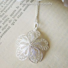 画像6: 桜（L）のネックレス｜本物のさくら・サクラ・Sakuraと同じ大きさのチャーム【silver925】 (6)