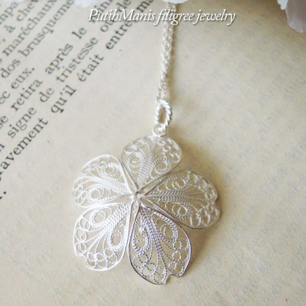 画像6: 桜(L)のネックレス|本物のさくら・サクラ・Sakuraと同じ大きさのチャーム【silver925】