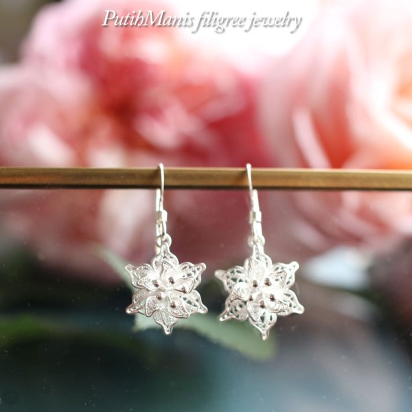 画像3: ジャスミンのピアス silver925