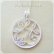 画像1: コイン型アラベスクチャームのネックレス｜銀線細工で仕上げた蔦の葉の模様が美しいコイン型チャーム【silver925】 (1)