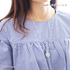 画像11: レースのロケットチャーム・シルバーネックレス｜銀線細工の透かしが美しく中身が映えます【silver925】 (11)