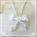 画像1: リボンのネックレス｜銀線細工・フィリグリーの透かしが美しいsilver925ネックレス (1)