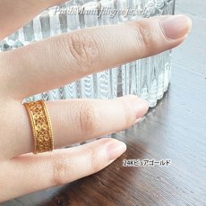 画像8: レースの透かしリング｜銀線細工の透かしの繊細さを堪能できるシンプルリング。1号〜18号まで。【金属アレルギーの方に配慮したニッケルフリー加工】 (8)
