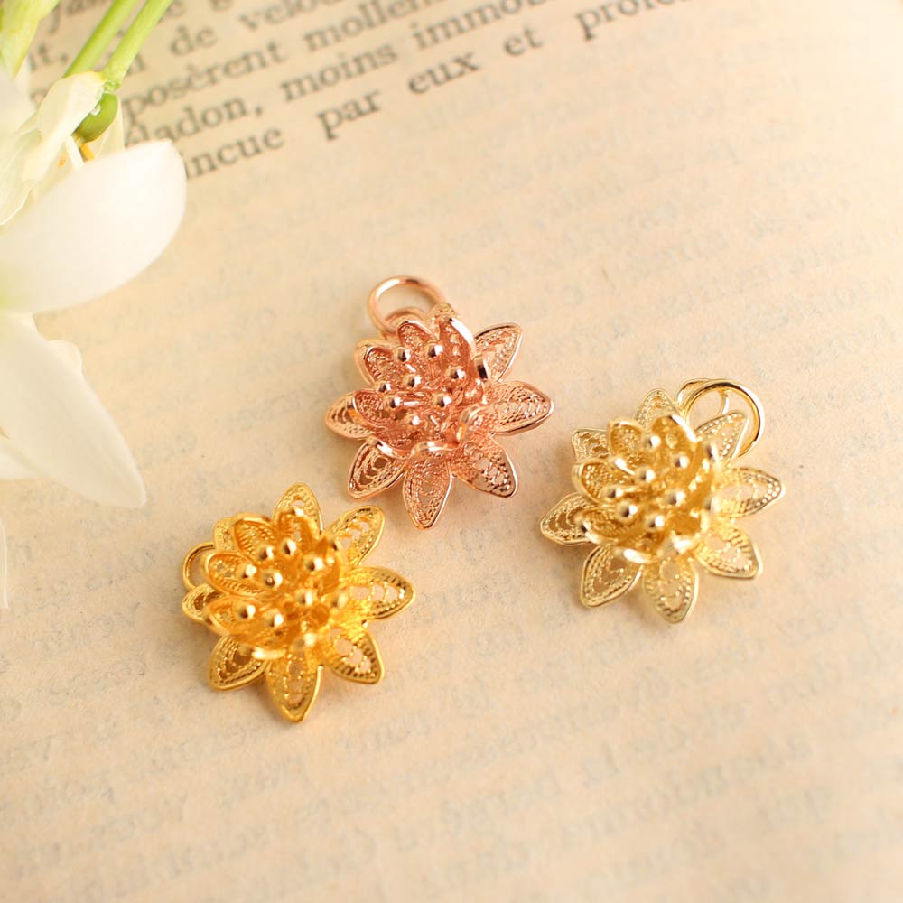 ネックレス, Necklace, ニッケルフリー, 金属アレルギー, 銀線細工, フィリグリー, フィリグラーナ