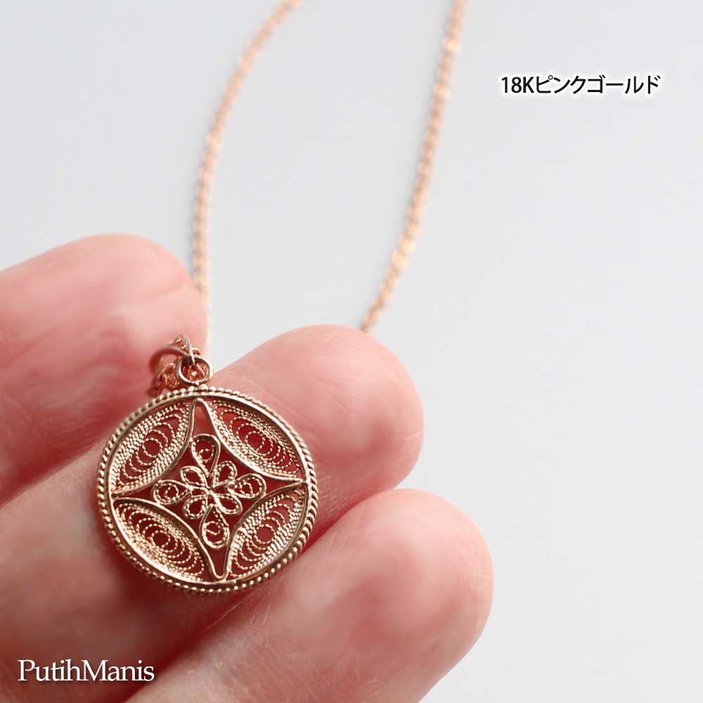 coin, circle, necklace, ニッケルフリー, 金属アレルギー, 銀線細工, フィリグリー, フィリグラーナ
